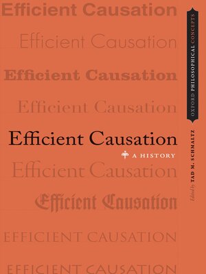 cover image of Efficient Causation